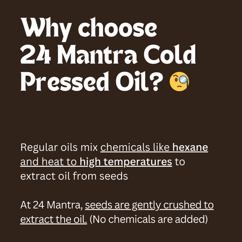 Cold Pressed Groundnut oil - 24mantra Organic