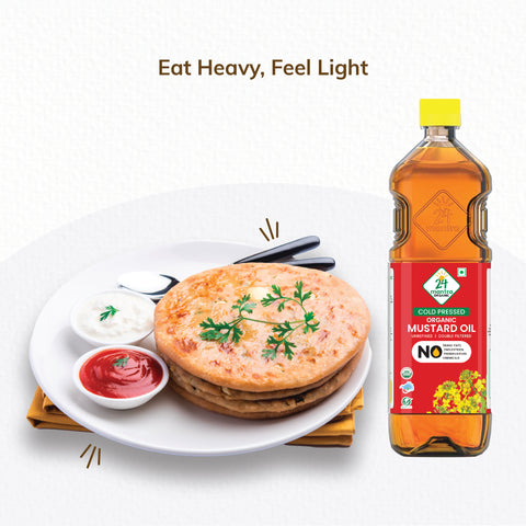 Cold Pressed Organic Mustard Oil - 24mantra Organic