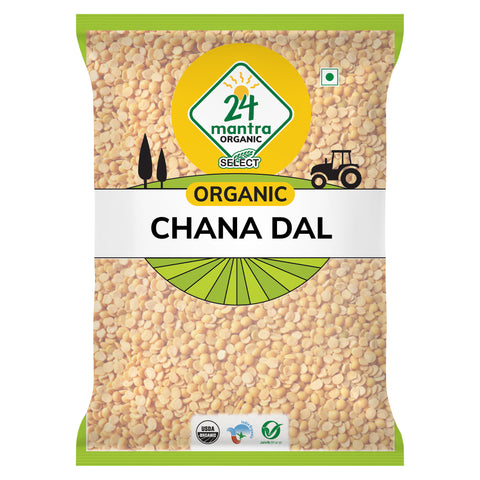 Organic Chana Dal - 24mantra Organic