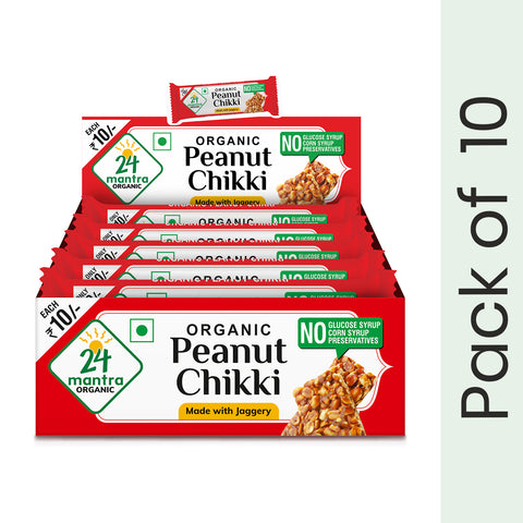 Organic Peanut Chikki - 24mantra Organic