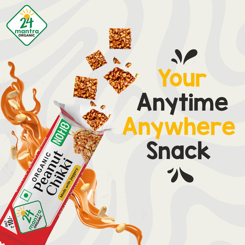 Organic Peanut Chikki - 24mantra Organic