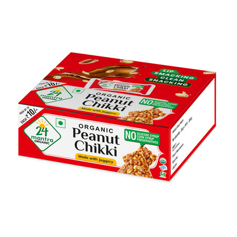 Organic Peanut Chikki - 24mantra Organic