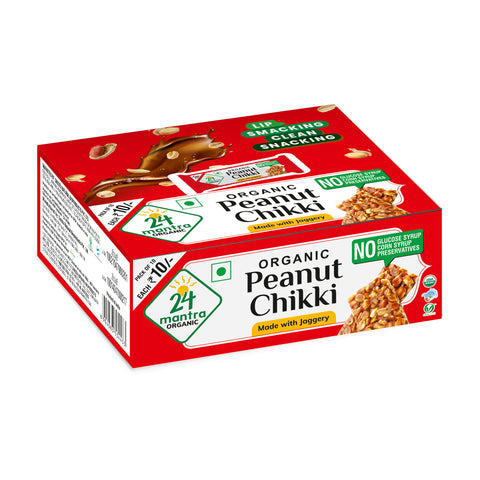 Organic Peanut Chikki - 24mantra Organic
