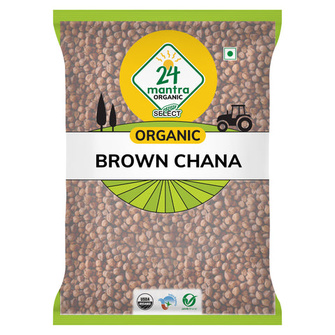 Organic Brown Chana - 24mantra Organic