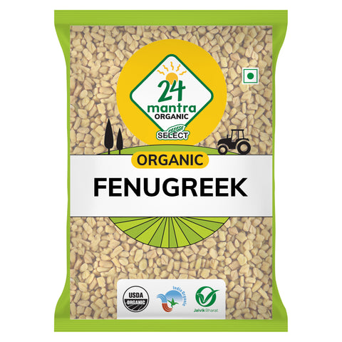 Organic Fenugreek Seeds - 24mantra Organic