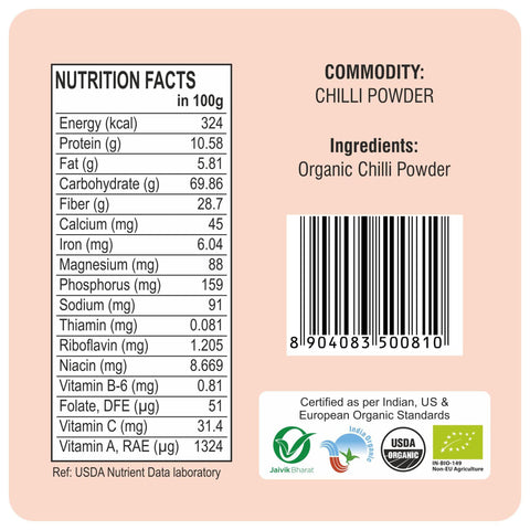 Organic Chilli Powder - 24mantra Organic